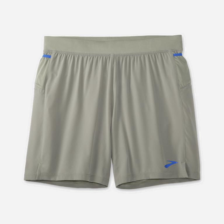 Brooks Sherpa 7 2-In-1 Mens Running Shorts Ireland Shadow/Bluetiful/LightGrey (DCEA-80375)